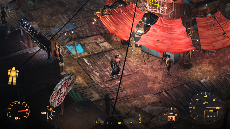 Illustration for article titled If Fallout 4 Looked Like Fallout 1